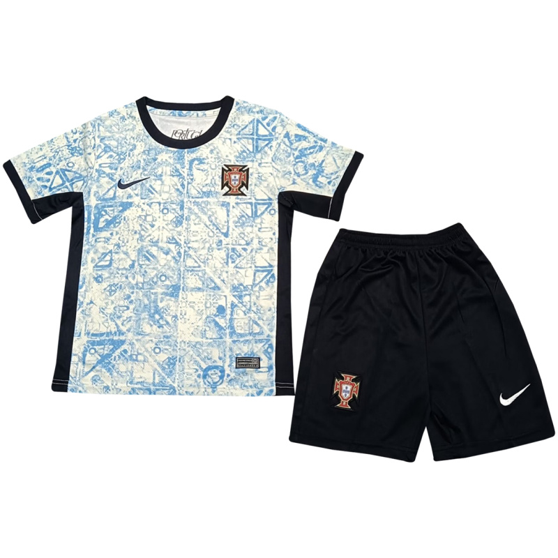 Maillot extérieur pour enfants du Portugal 2024