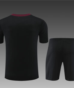 Tenue d’entraînement courte pour enfants PSG noire 2024/25