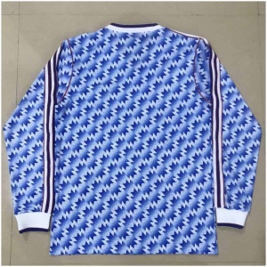Maillot extérieur rétro Manchester United manches longues 1990-1992