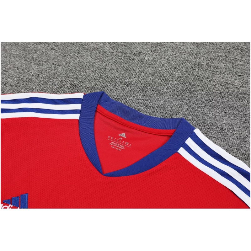 Tenue d’entraînement courte du Bayern Munich rouge 2023/24