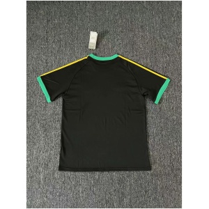 Maillot Jamaica Adicolor 3-Stripes en pur coton noir 2024