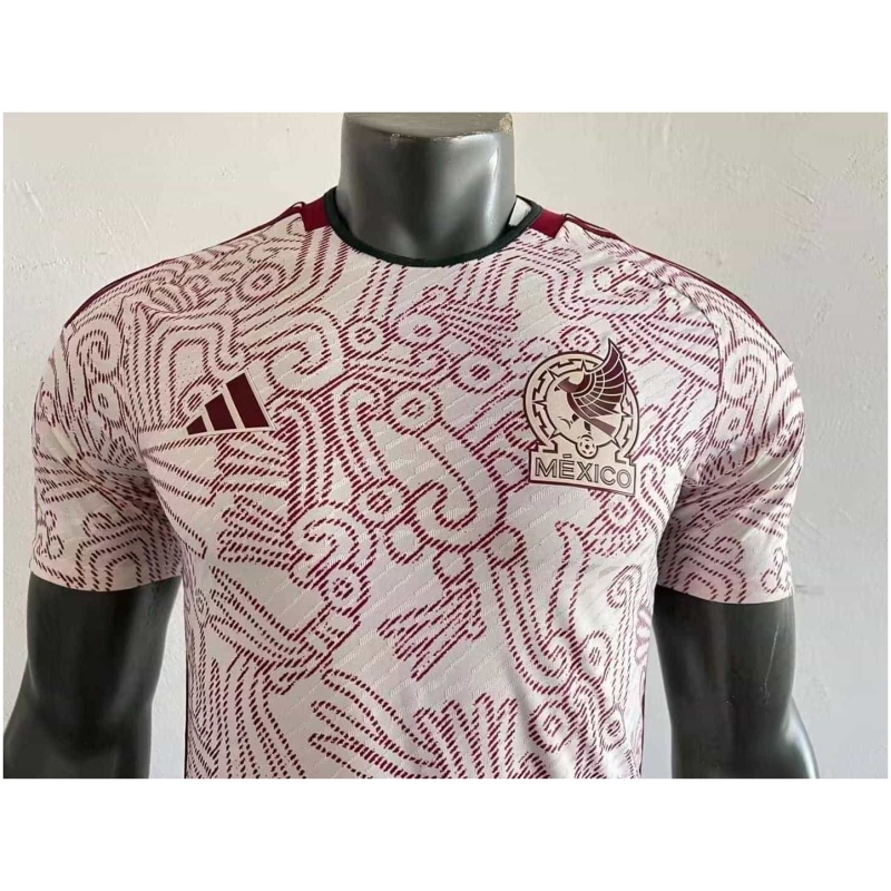 Maillot authentique extérieur du Mexique Coupe du Monde de la FIFA Qatar 2022 – joueur