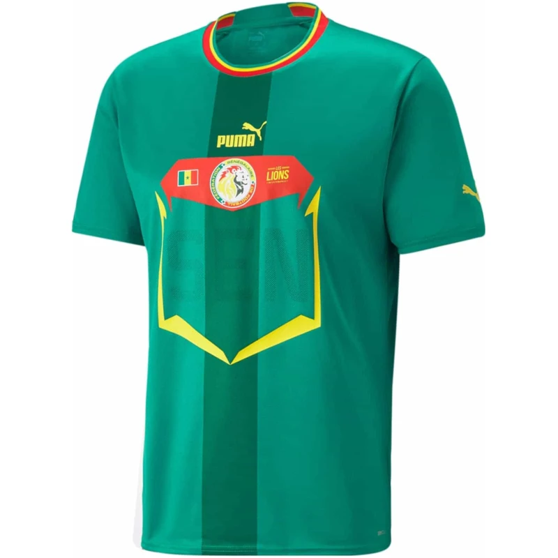 Maillot domicile du Sénégal Coupe du Monde de la FIFA Qatar 2022