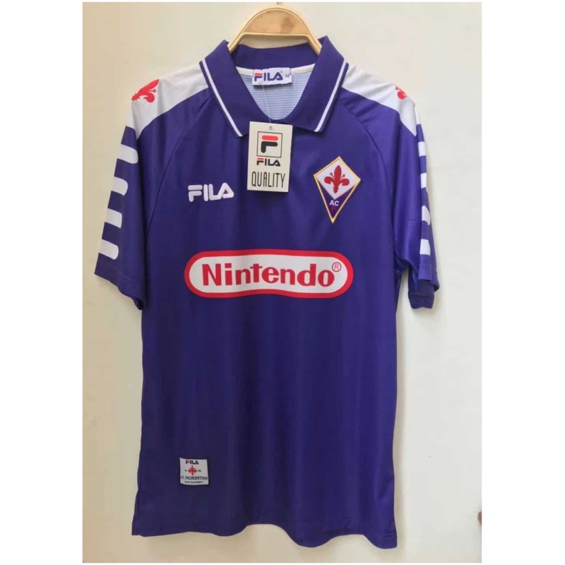 Maillot Domicile Rétro de l’ACF Fiorentina 1998