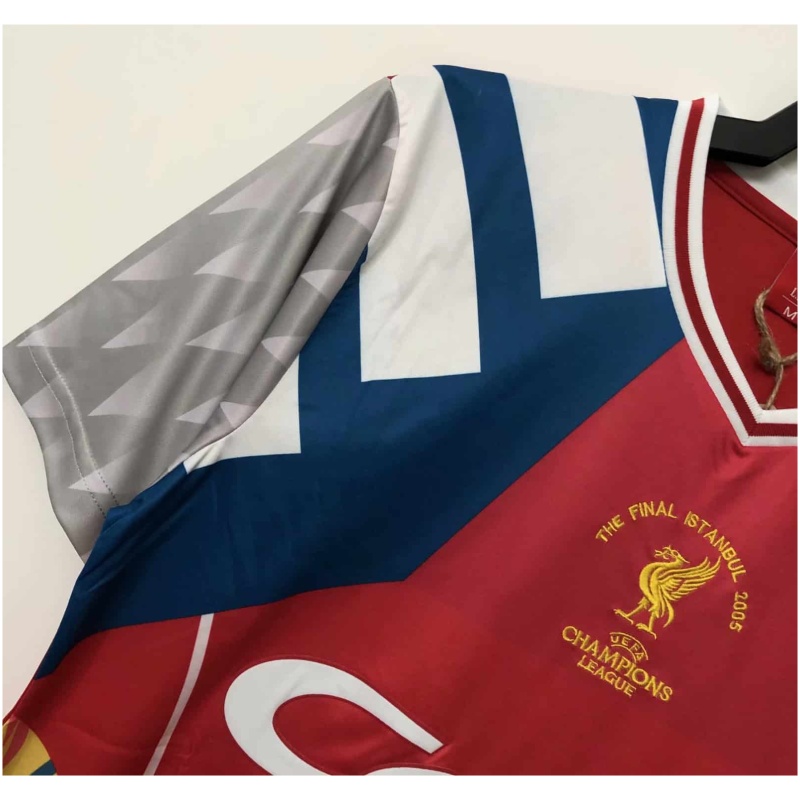 Maillot Édition Spéciale Liverpool Rétro Finale de la Ligue des Champions 2005