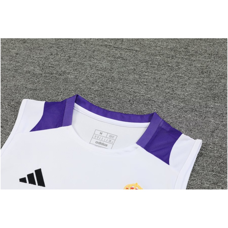 Débardeur Real Madrid Blanc 2024/25