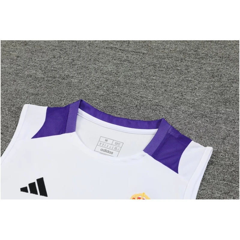 Débardeur Real Madrid Blanc 2024/25