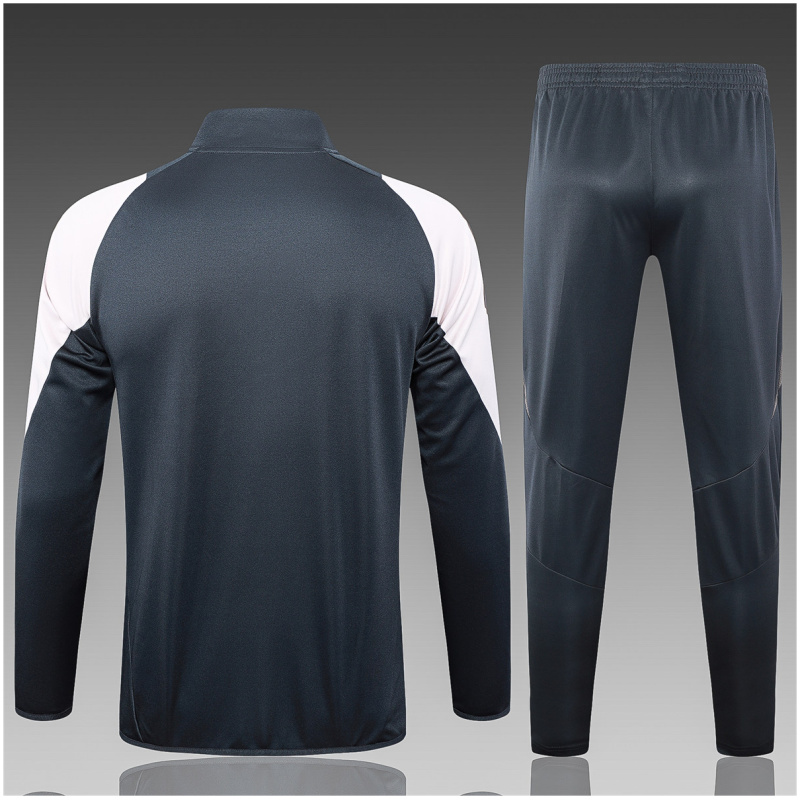 Ensemble de survêtement enfant Real Madrid Veste + Pantalon Gris 2024/25