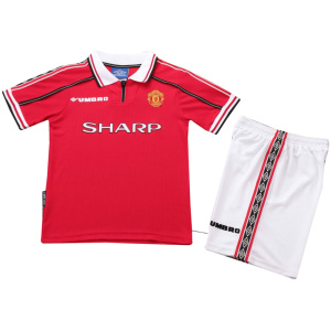 Maillot rétro pour enfants Manchester United Third 1998/99