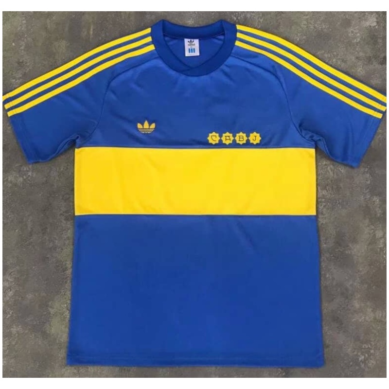 Maillot Domicile Rétro Boca Juniors 1981