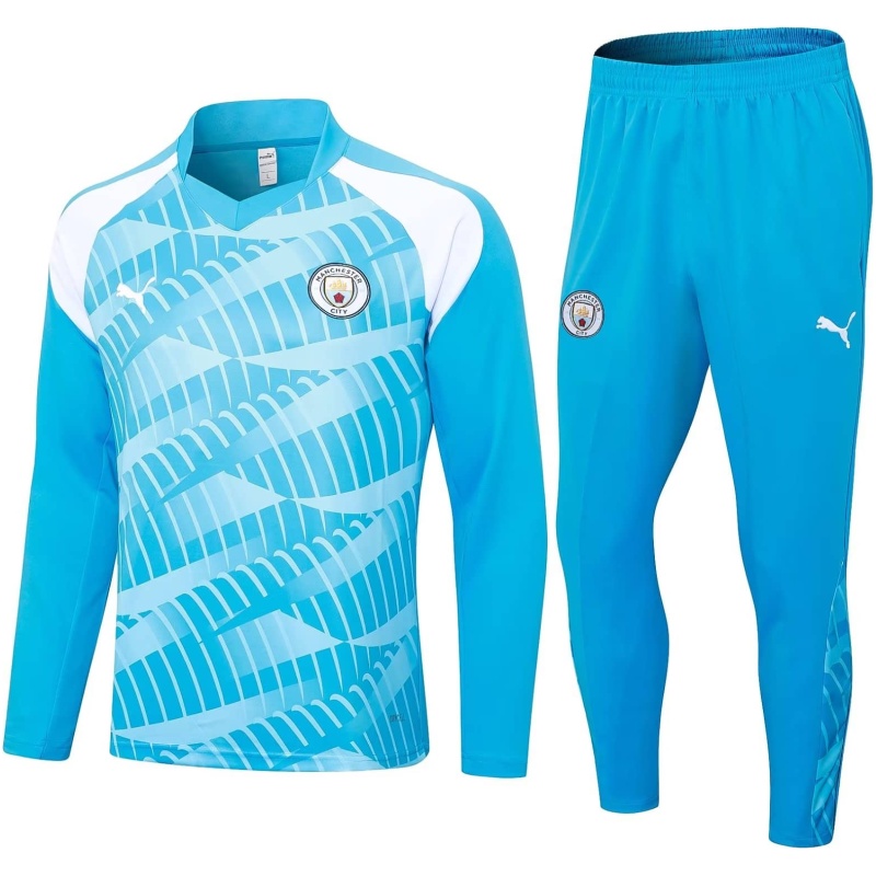 Survêtement d’entraînement Manchester City Bleu 2023/24