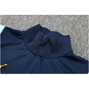 Veste et pantalon d'entraînement Manchester City Royal 2023/24