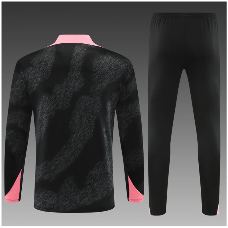 Ensemble d’entraînement enfants PSG noir – rose 2024/25