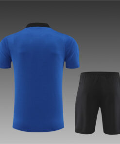 Tenue d’entraînement courte pour enfants Barcelone bleue 2024/25
