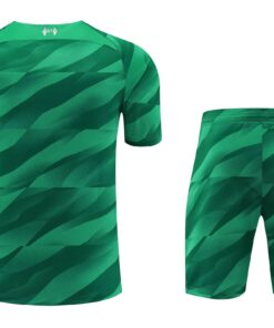 Gardiens de but de Liverpool Costume Vert 2023/24