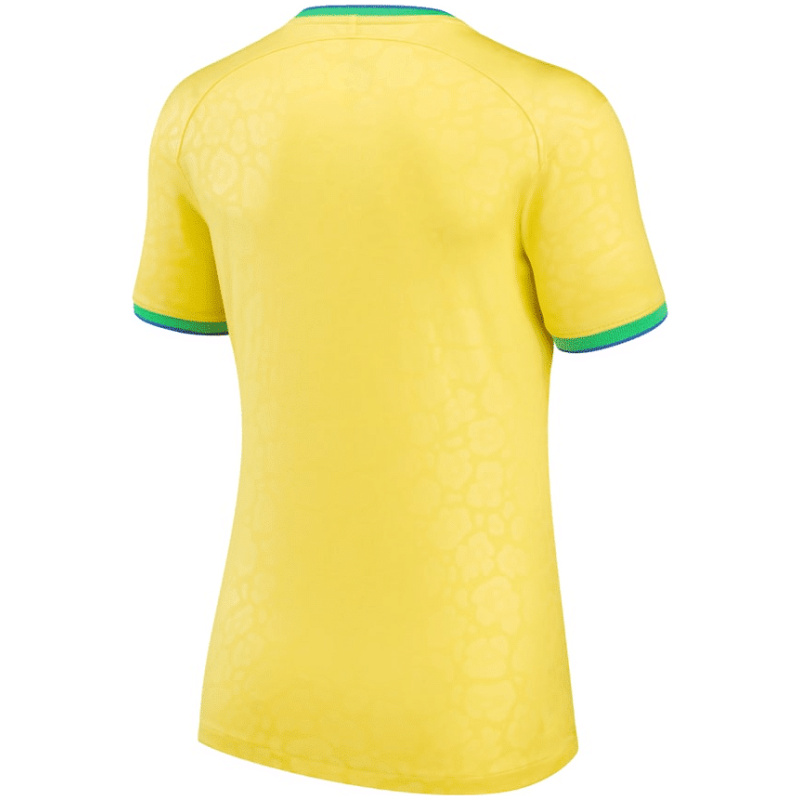 Maillot Domicile Femme Brésil Coupe du Monde de la FIFA Qatar 2022