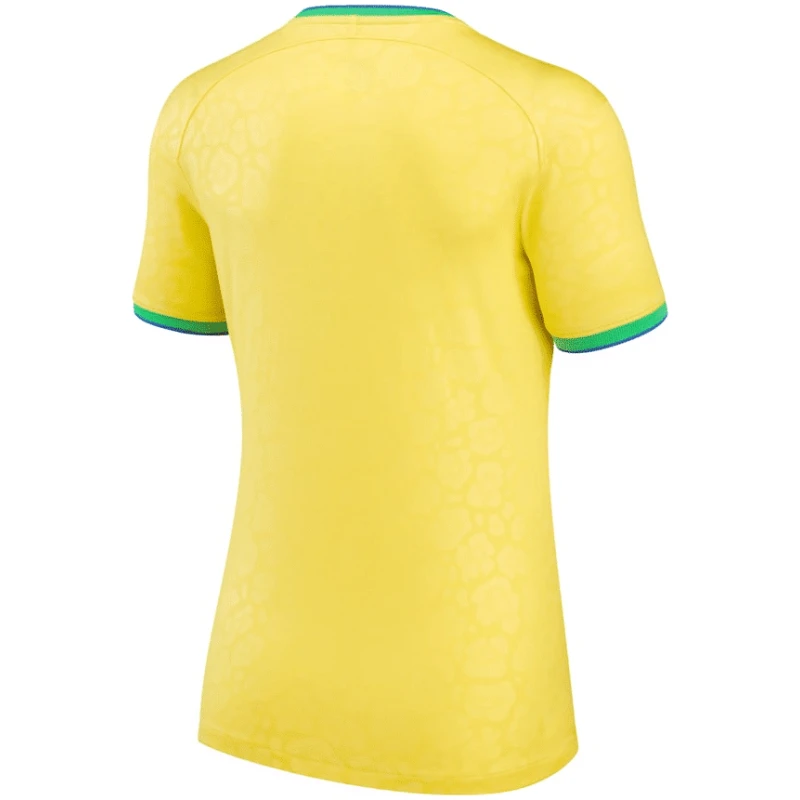 Maillot Domicile Femme Brésil Coupe du Monde de la FIFA Qatar 2022