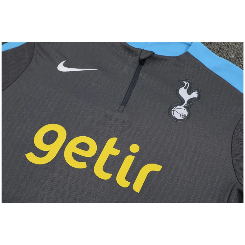 Tenue d’entraînement Tottenham Hotspur Gris Foncé 2024/25