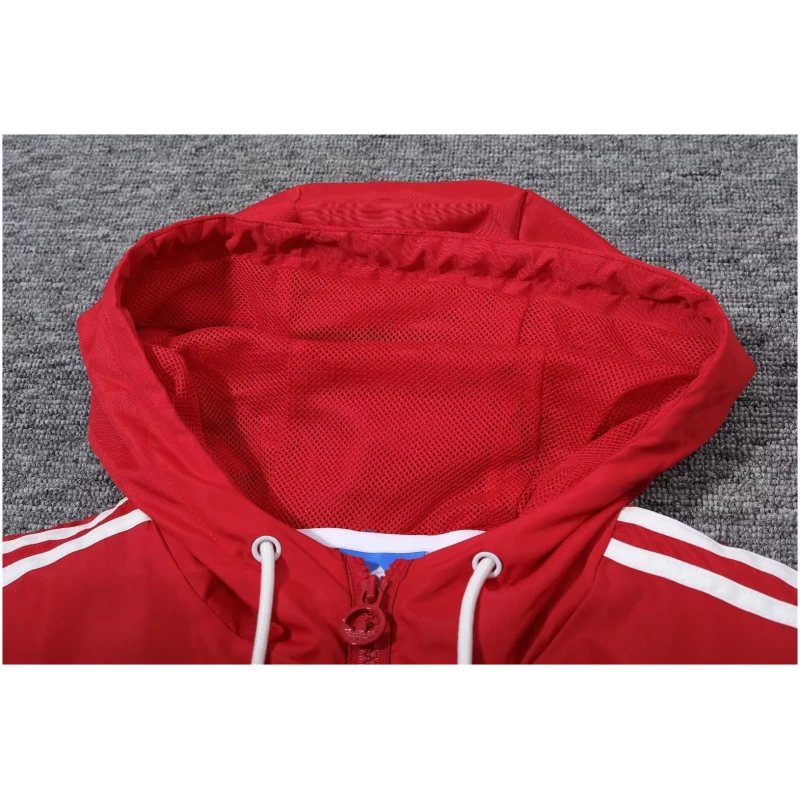 Veste coupe-vent Manchester United toutes saisons Rouge – Noir 2023/24