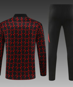 Ensemble d’entraînement Manchester United pour enfants Rouge – Noir 2024/25