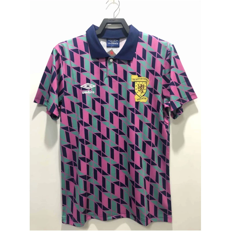 Maillot extérieur rétro de l’Écosse 1988/89