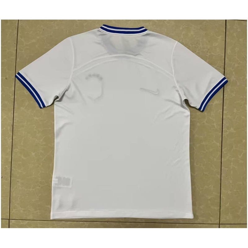 Maillot d’entraînement court Brésil blanc 2022