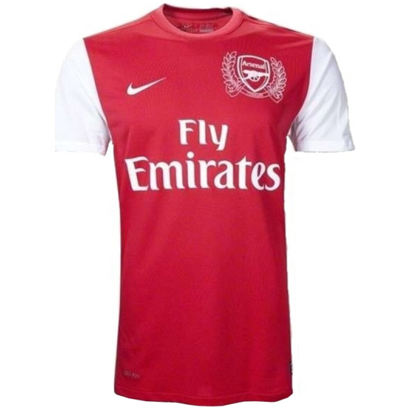 Maillot domicile rétro d’Arsenal 2011/12