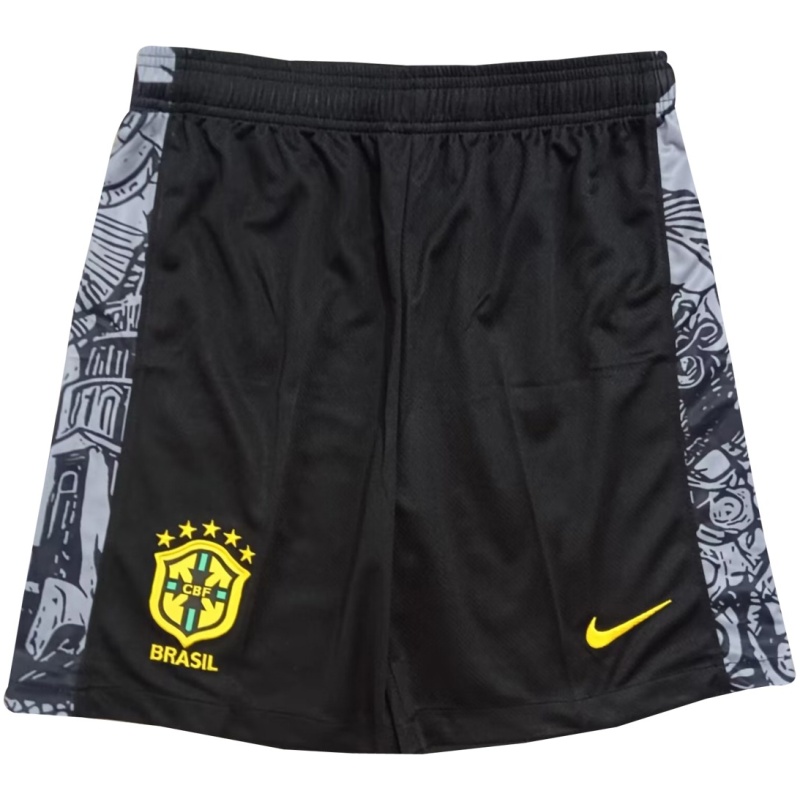 Édition Spéciale Brésil – Short Noir et Gris 2024