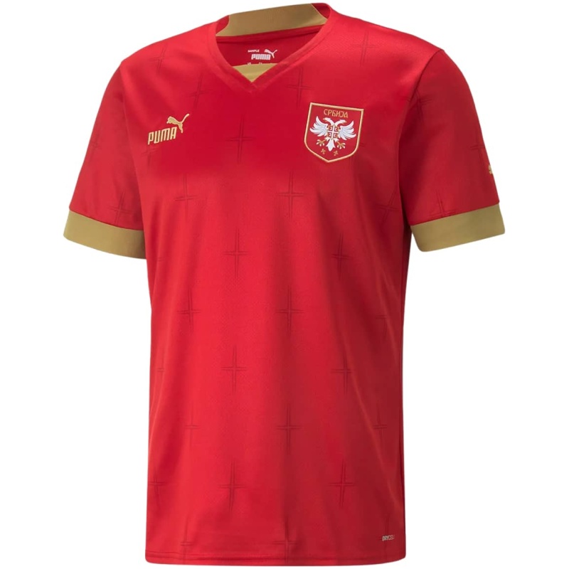 Maillot Domicile de la Serbie pour la Coupe du Monde de la FIFA Qatar 2022