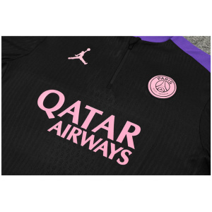 Survêtement d'entraînement PSG x Jordan Noir 2024/25