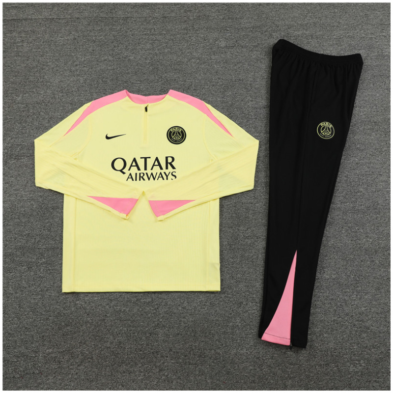 Maillot d’entraînement Enfants PSG Jaune 2024/25