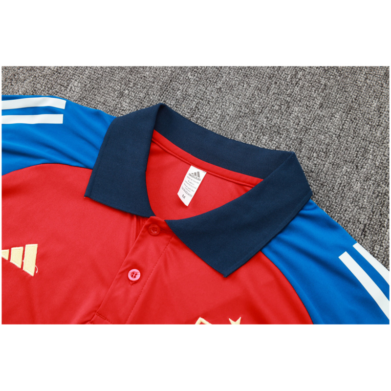Polo Espagne Rouge 2024