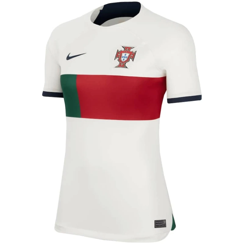 Maillot Extérieur Équipe Féminine du Portugal Coupe du Monde de la FIFA Qatar 2022