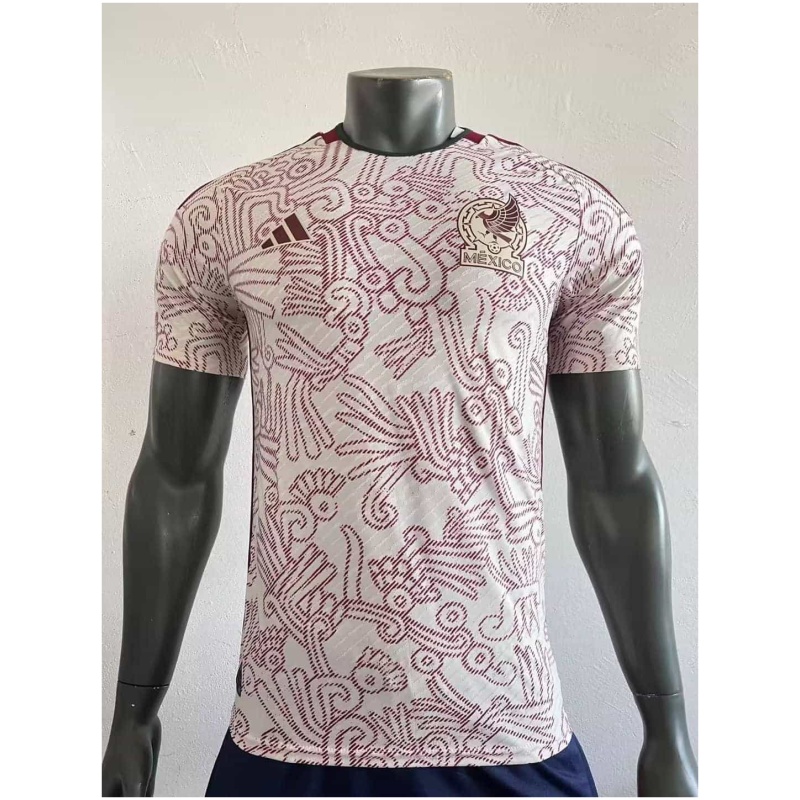 Maillot authentique extérieur du Mexique Coupe du Monde de la FIFA Qatar 2022 – joueur