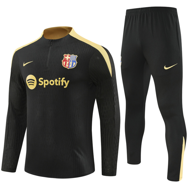 Ensemble d’entraînement Barcelone Noir – Or 2024/25
