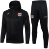 Ensemble d’entraînement Barcelone : Veste à capuche et Pantalon Noir 2024/25