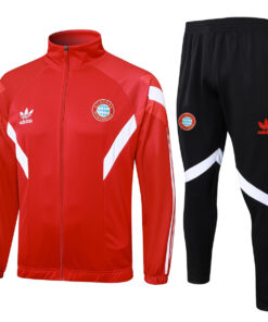 Ensemble d’entraînement Bayern Munich Veste + Pantalon Rouge 2024/25