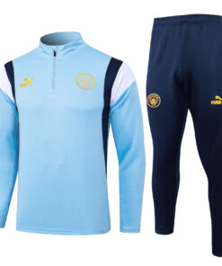 Ensemble d’entraînement bleu de Manchester City 2023/24
