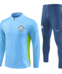 Ensemble d’entraînement bleu de Manchester City 2024/25
