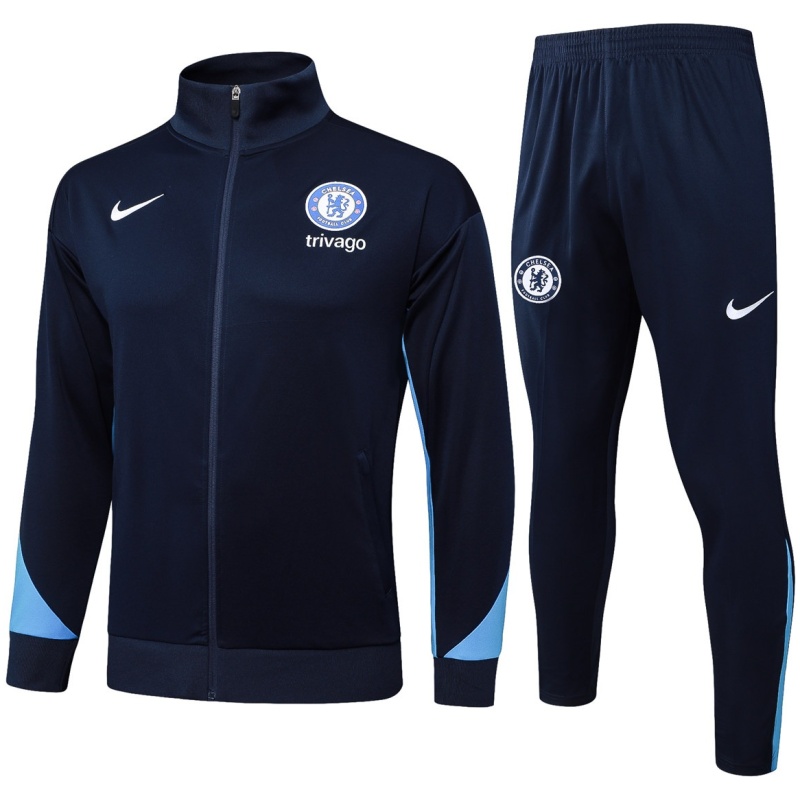 Ensemble d’entraînement Chelsea Veste + Pantalon Marine 2024/25