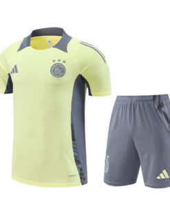 Ensemble d’entraînement court Ajax Jaune 2024/25