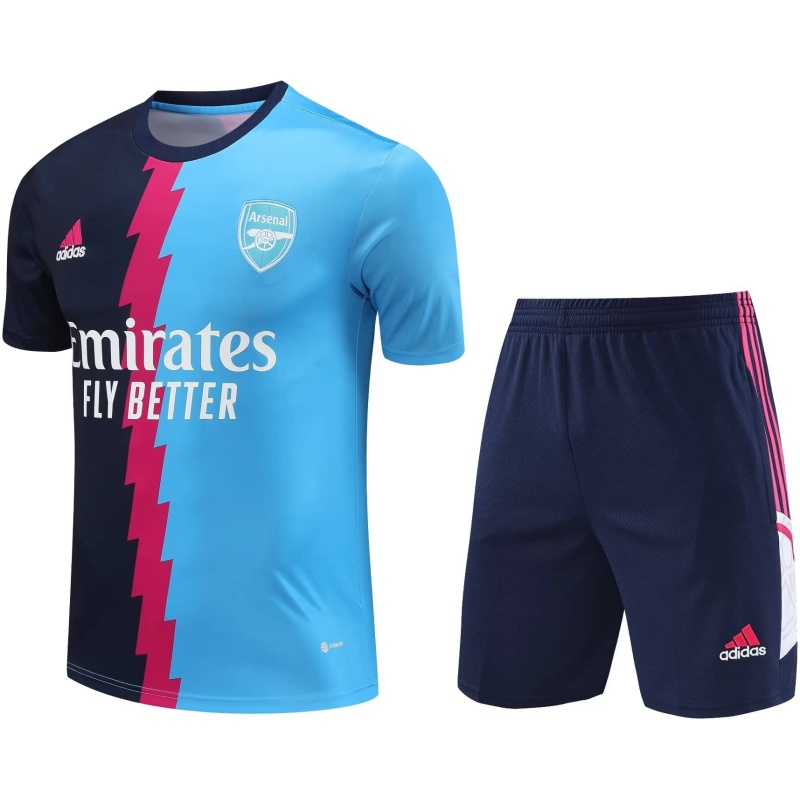 Ensemble d’entraînement court Arsenal bleu 2023/24