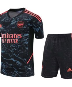 Ensemble d’entraînement court Arsenal noir 2023/24