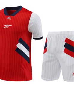 Ensemble d’entraînement court Arsenal rouge 2023/24