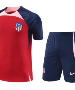 Ensemble d’entraînement court Atletico Madrid rouge 2023/24