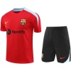 Ensemble d’entraînement court de Barcelone rouge 2024/25