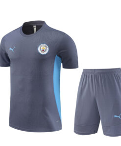 Ensemble d’Entraînement Court Manchester City Gris 2024/25
