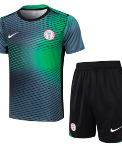 Ensemble d’Entraînement Court Nigeria Vert 2024