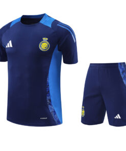 Ensemble d’entraînement court Riyad Al-Nassr bleu 2024/25