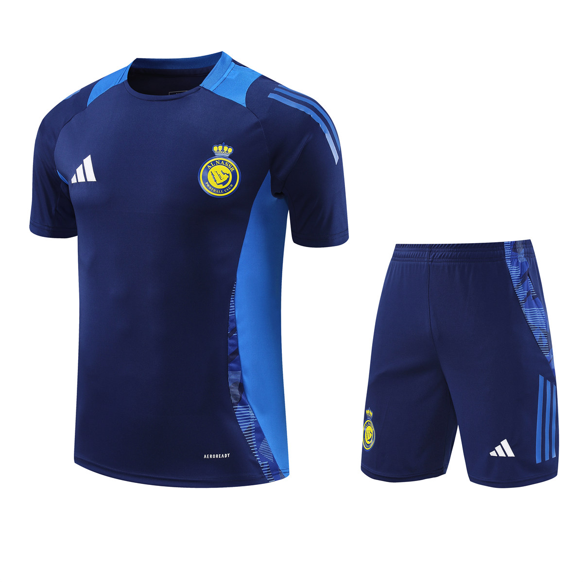 Ensemble d’entraînement court Riyad Al-Nassr bleu 2024/25